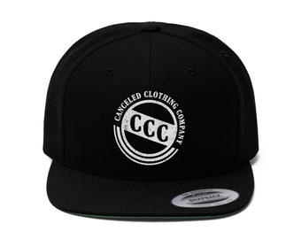 Canceled Clothing Co | Yupoong Cap | Black | Free Your Mind | Think For Yourself | Freedom of Speech | Conservative Clothing | Freedom Hat