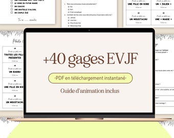40 Bachelorette Party Dares, Challenges, and Fun Activities to Download - Bachelorette Party Dares in French, Printable - Challenges for the Bride