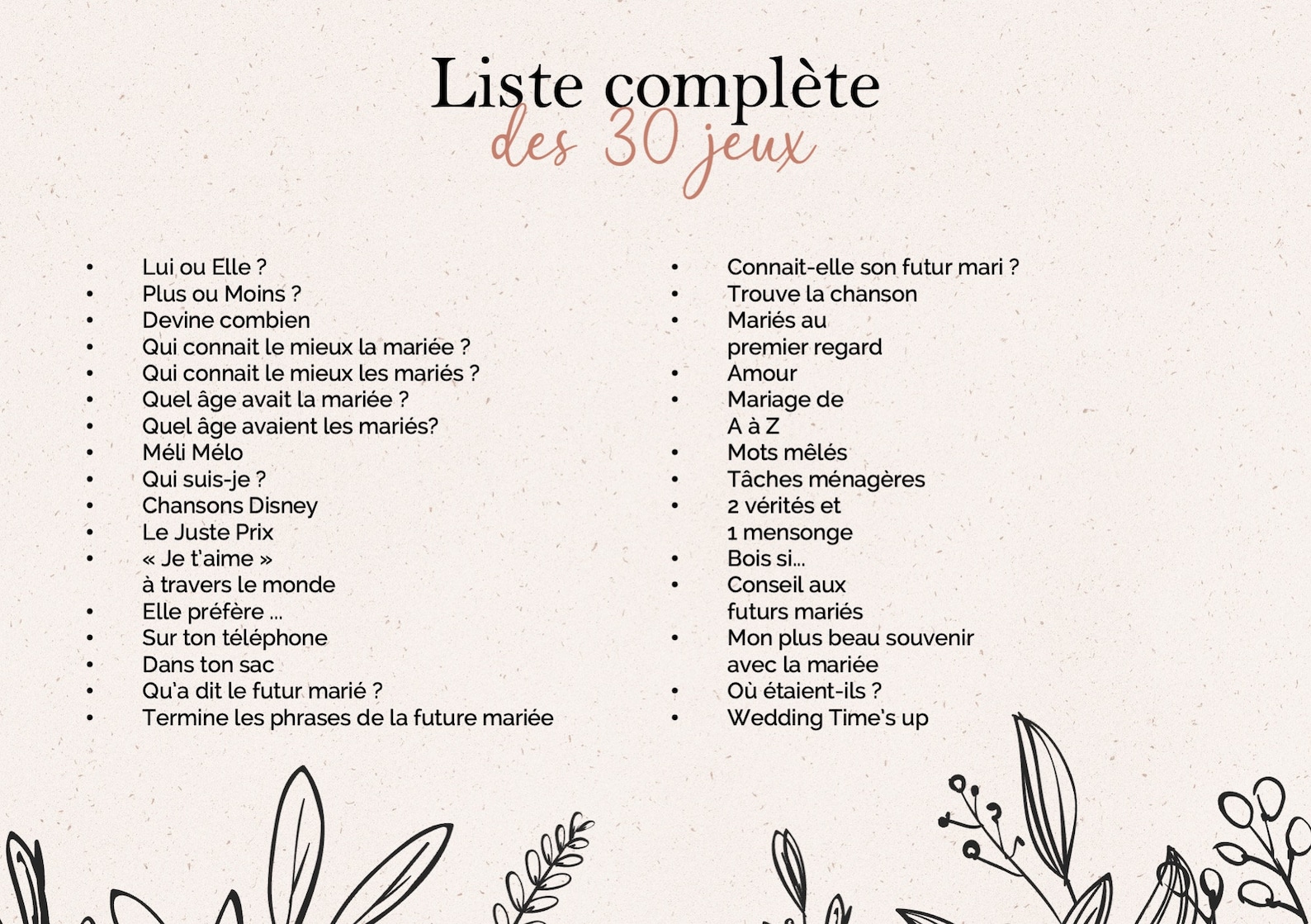 30 Jeux d'enterrement de vie de jeune fille à télécharger - Etsy France
