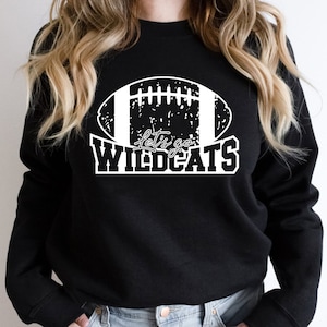 Let&#39;s Go Wildcats Svg, Wildcats Football Png, Digital Download, Wildcats Mascot Svg, Football Svg, School Spirit Svg, Cricut Svg Cut File