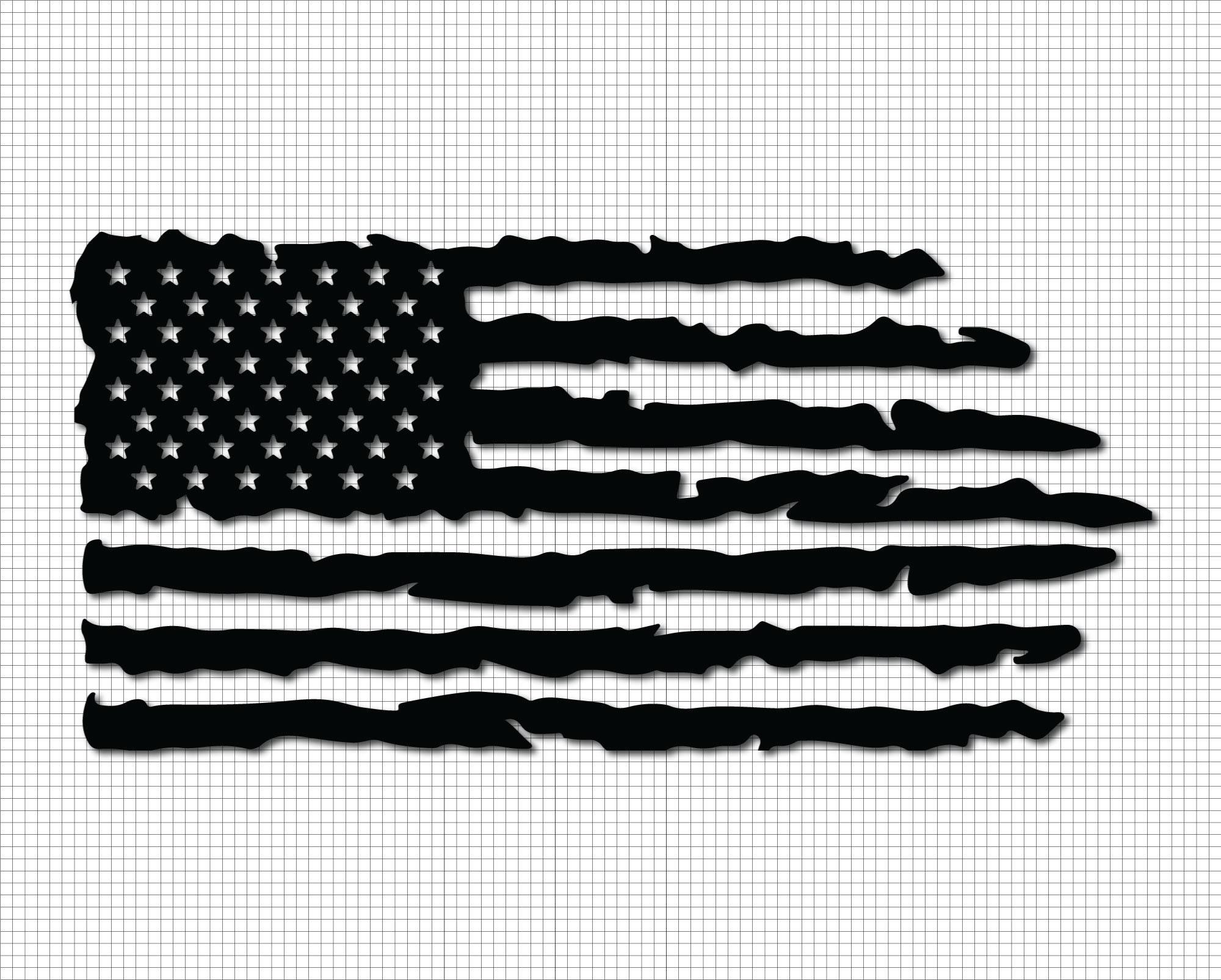 DISTRESSED FLAG SVG American Flag Svg Cut File Vector - Etsy Norway