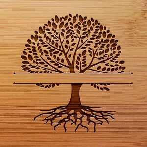 Family Tree Svg, Tree Vector Svg, Tree Svg, Svg Cut Files, Tree Silhouette Svg, Digital Download, Cricut Svg, Tree Cut File Svg, Silhouette