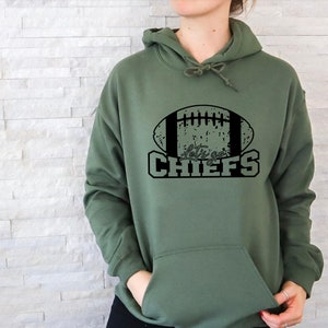 Let&#39;s Go Chiefs Svg, Chiefs Football Png, Digital Download, Chiefs Mascot Svg, Football Svg, School Spirit Svg, Cricut Svg Cut File