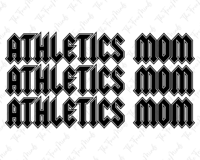 Athletics Mom Svg Stacked Svg Printables Gymnastics Svg - Etsy