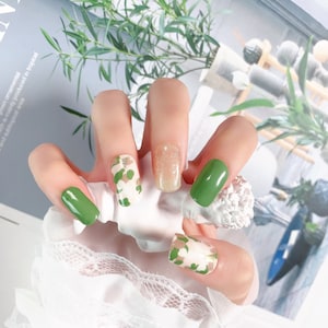 Semi-Cured UV Gel Nail Wraps, UV Gel Nail Strips, Nail Stickers, Nail Art, Nail Decals, Gift Ideas, Gift for her (20pcs)