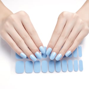Semi-Cured UV Gel Nail Wraps, UV Gel Nail Strips, Nail Stickers, Nail Art, Nail Decals, Gift Ideas, Gift for her (20pcs)