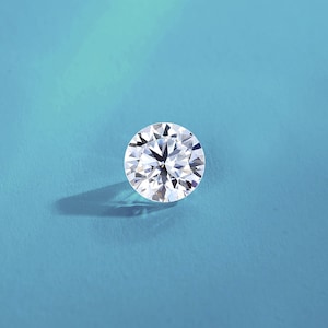 Brilliant Round Cut Loose Moissanite, D Color VVSI 3EX White Moissanite , Engagement Jewelry Making Supplies, Gift for her/gift for him