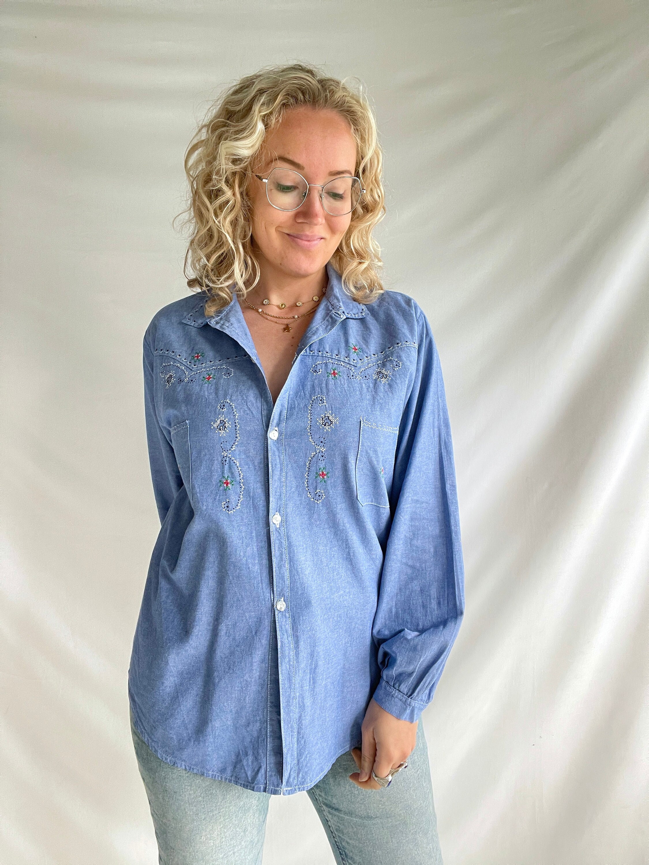 Ameri（アメリ）の「UND WAIST BLOUSING BLOUSE（シャツ