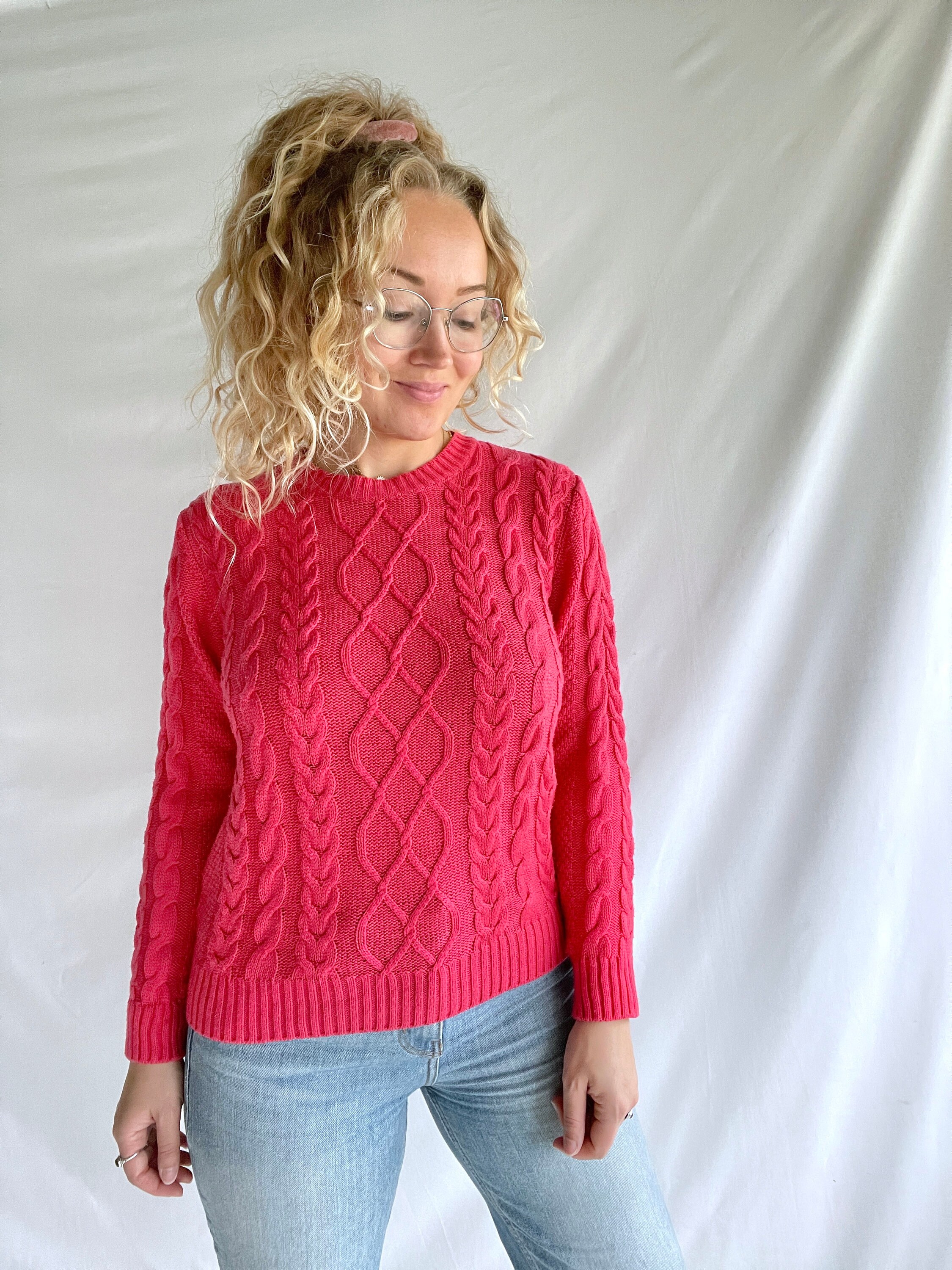 Vintage Knit Size M/L Acrylic Not Itchy Etsy