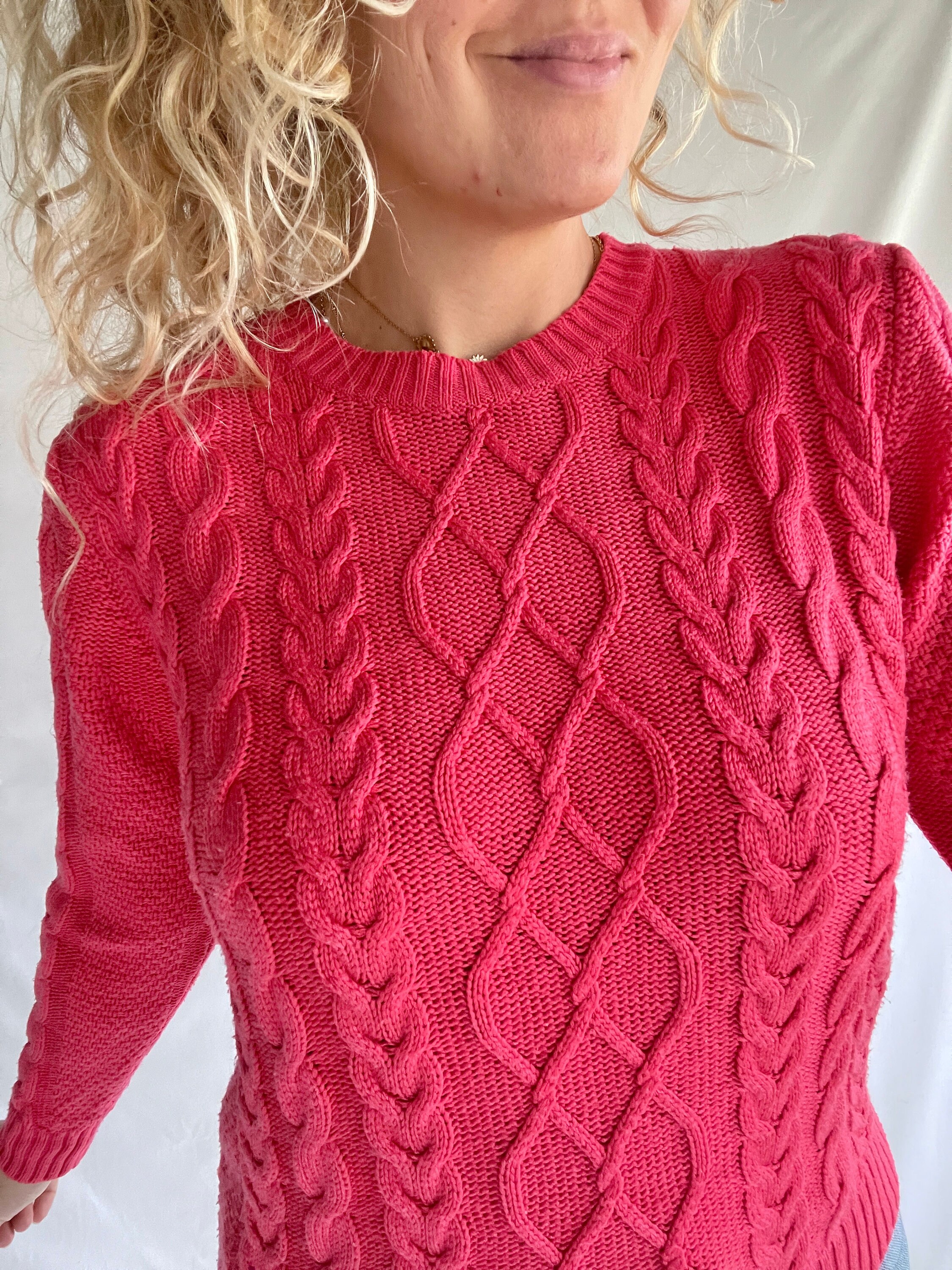 Vintage Knit Size M/L Acrylic Not Itchy Etsy