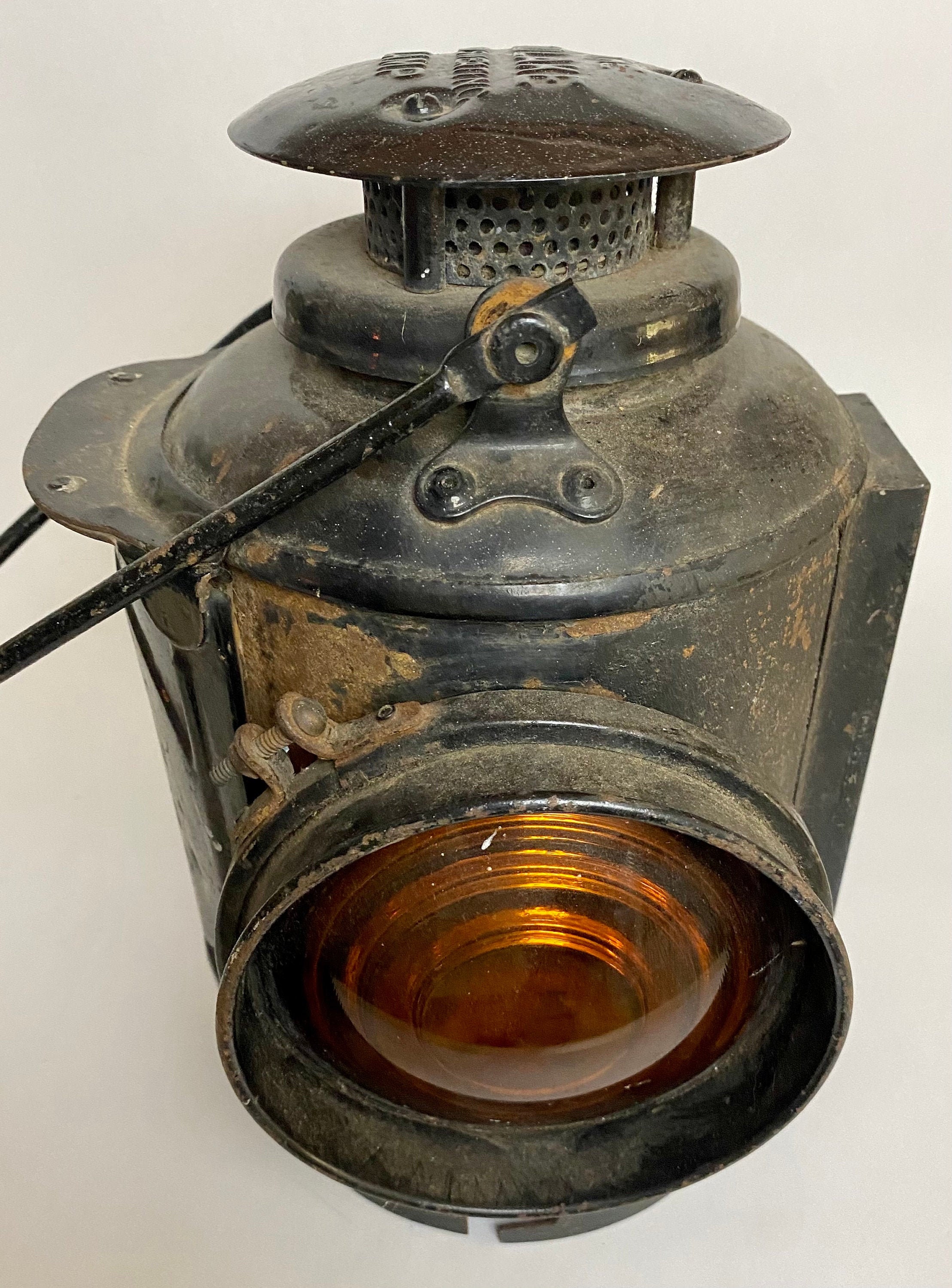 The Adlake Non-sweating Lamp: railroad Lamp, Antique - Etsy UK