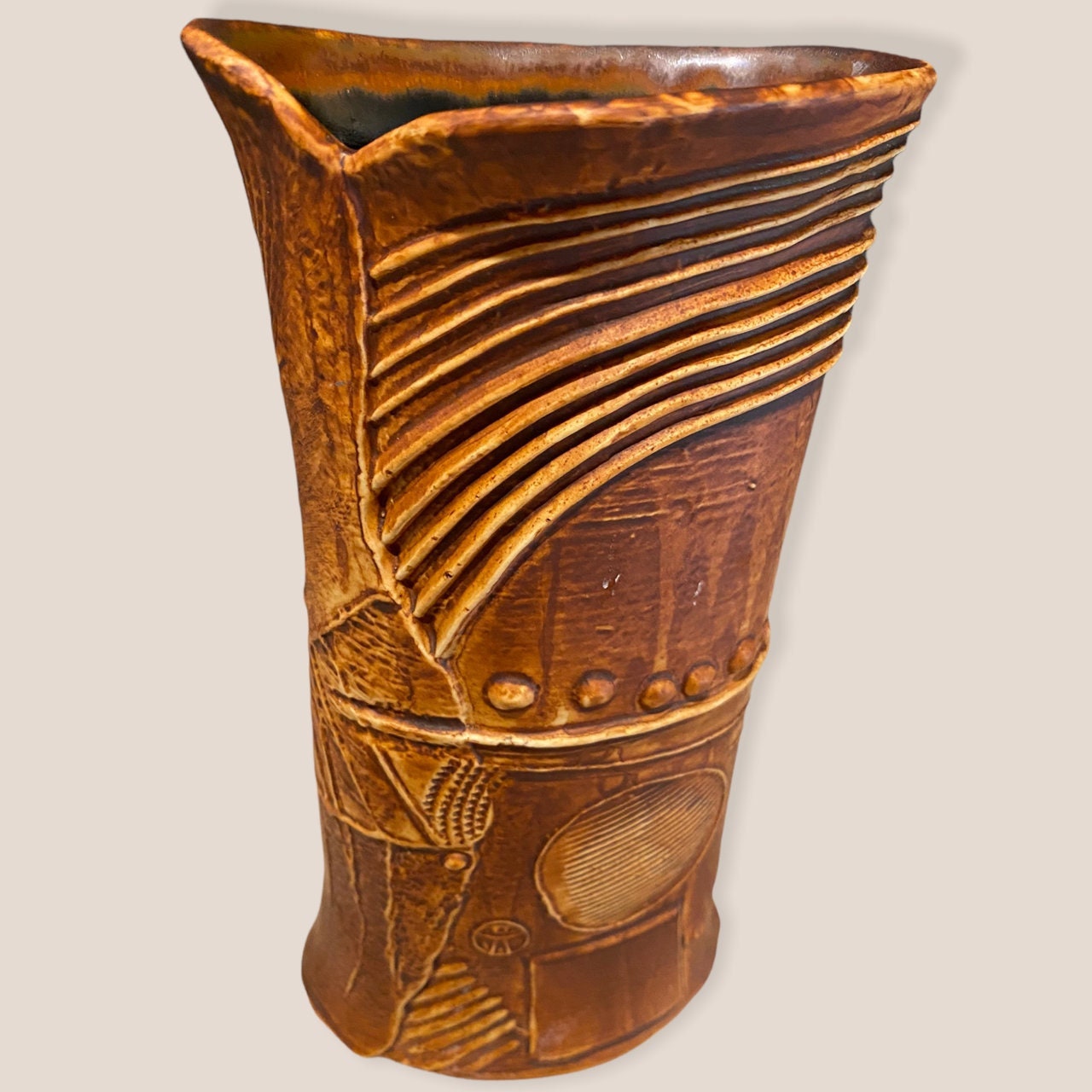 Bertil Vallien: Terra Series Vase, circa 1970’s, Rorstrand