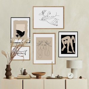 Picasso Print set, Picasso Print Set Of 5, Print set, Picasso Print