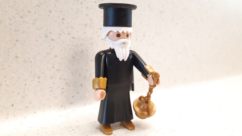 Custom Playmobil Greek Orthodox Priest Rar Top image 3