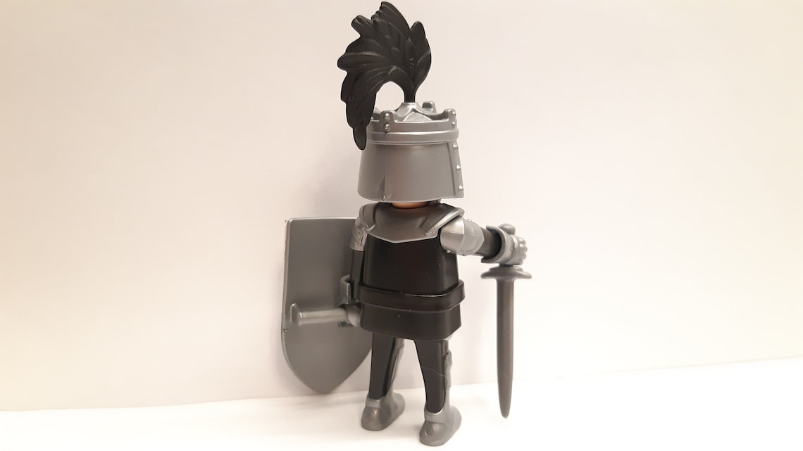 Figurines Playmobil Rares - Alexandre Le Grand Avec Bukephalos Et 4 Soldats Grecs - Custom