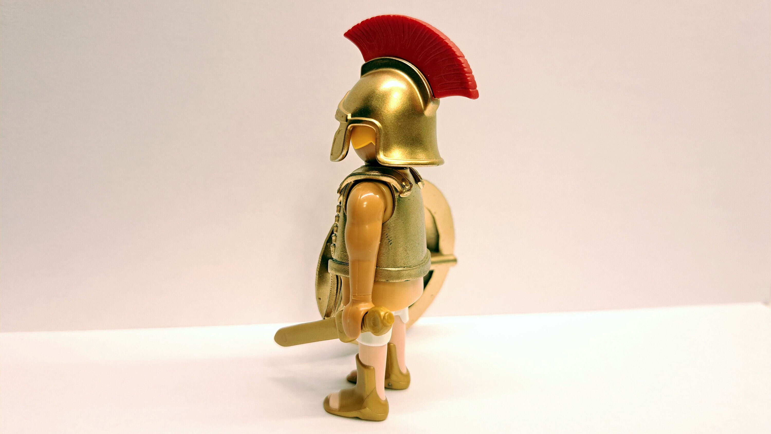 5 X Guerriers Noir Bronze Playmobil – Nubiens, Grecs, Romains, Perses – Occasion