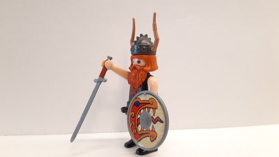 Figurines PLAYMOBIL Viking / Gaulois / Barbare - Occasion - Pour Collection Ou Jeu