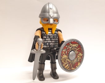 Playmobil Custom Viking #15 - TOP RAR comme NEUF