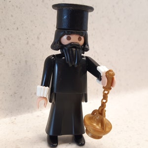 Custom Playmobil Greek Orthodox Priest Rar Top image 1