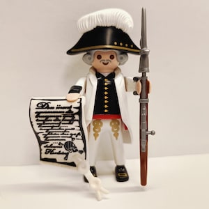 Playmobil Custom Custom French Soldier General #1 RAR Top