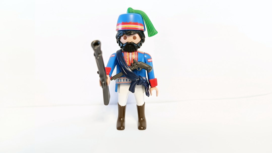 PLAYMOBIL CUSTOM MILICIEN Armée Républicaine  Espagne 1936-1939  REF 0006 357666283824
