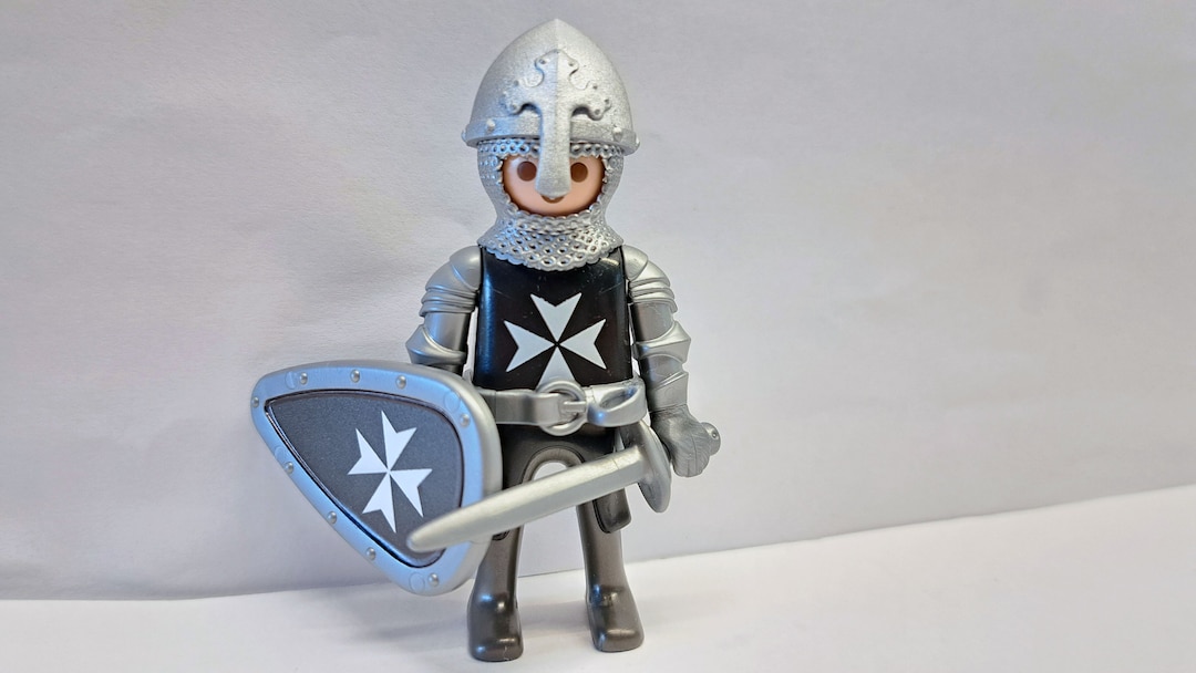 Playmobil Crusader Maltese Knight #1 RAR TOP - Main Image