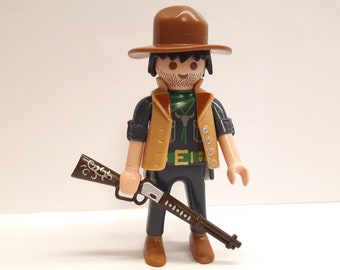 Pièce Détachée Vintage Playmobil 3786 - Bureau Du Shérif / Prison Western Cowboy