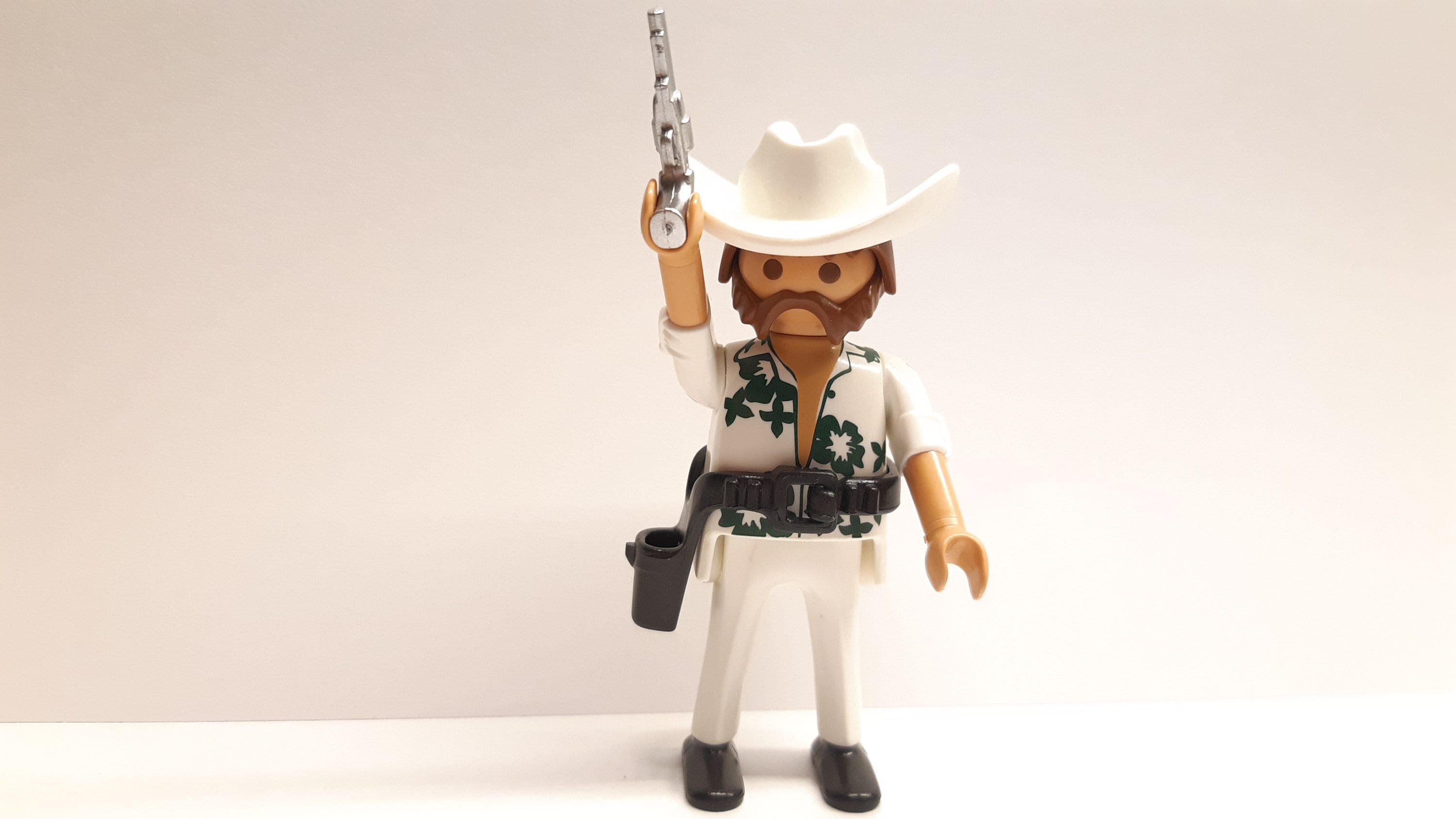 Custom Playmobil Western West Hat Brown drover, Accessories Cowboy 