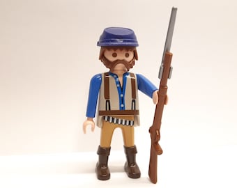 Soldado del norte de la ACW occidental personalizado de Playmobil n.° 1