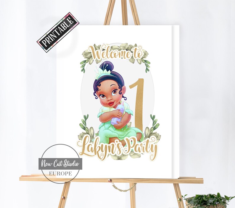 Princess and the Frog Party Princess Tiana Birthday Princess and the Frog Birthday Tiana 1 Baby Tiana Birthday