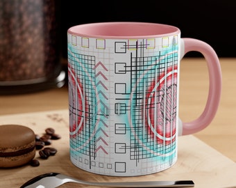 ArtUnlimitedJM Taza de café decorativa, 11 oz