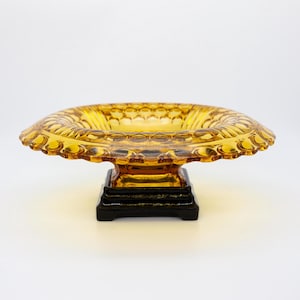 Vintage Glass Fruit Bowl by August Walther and Sons made around 1890 in Germany  Perfect for Decorating the Kitchen or as Housewarming Gift