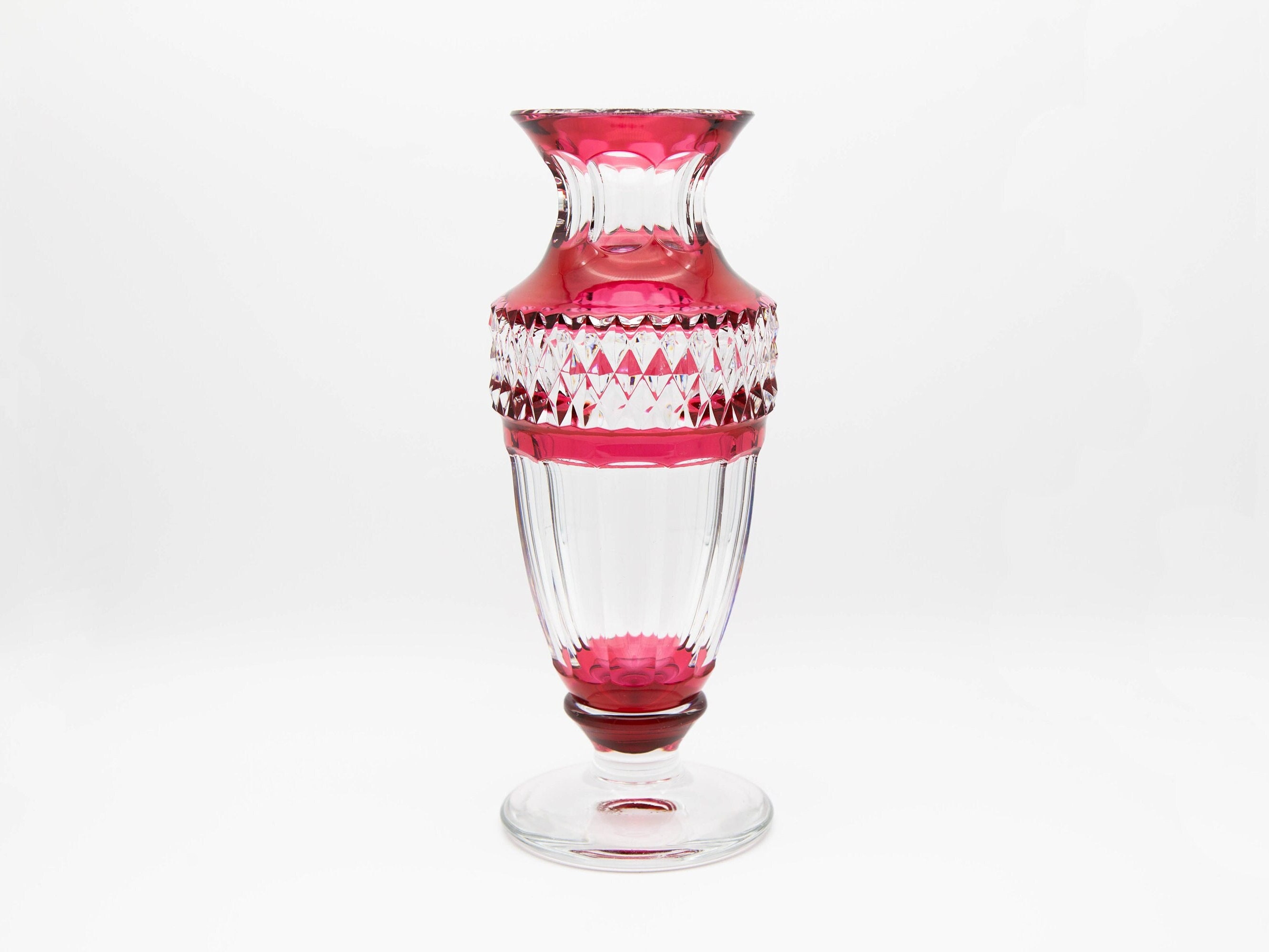 Val saint lambert vase - Etsy 日本