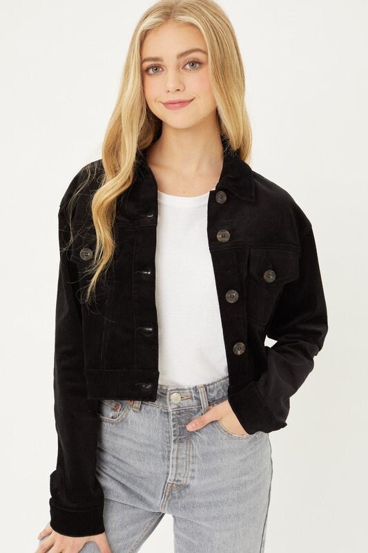 Fitted Corduroy Coat - Etsy