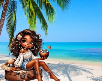 Diva on the beach