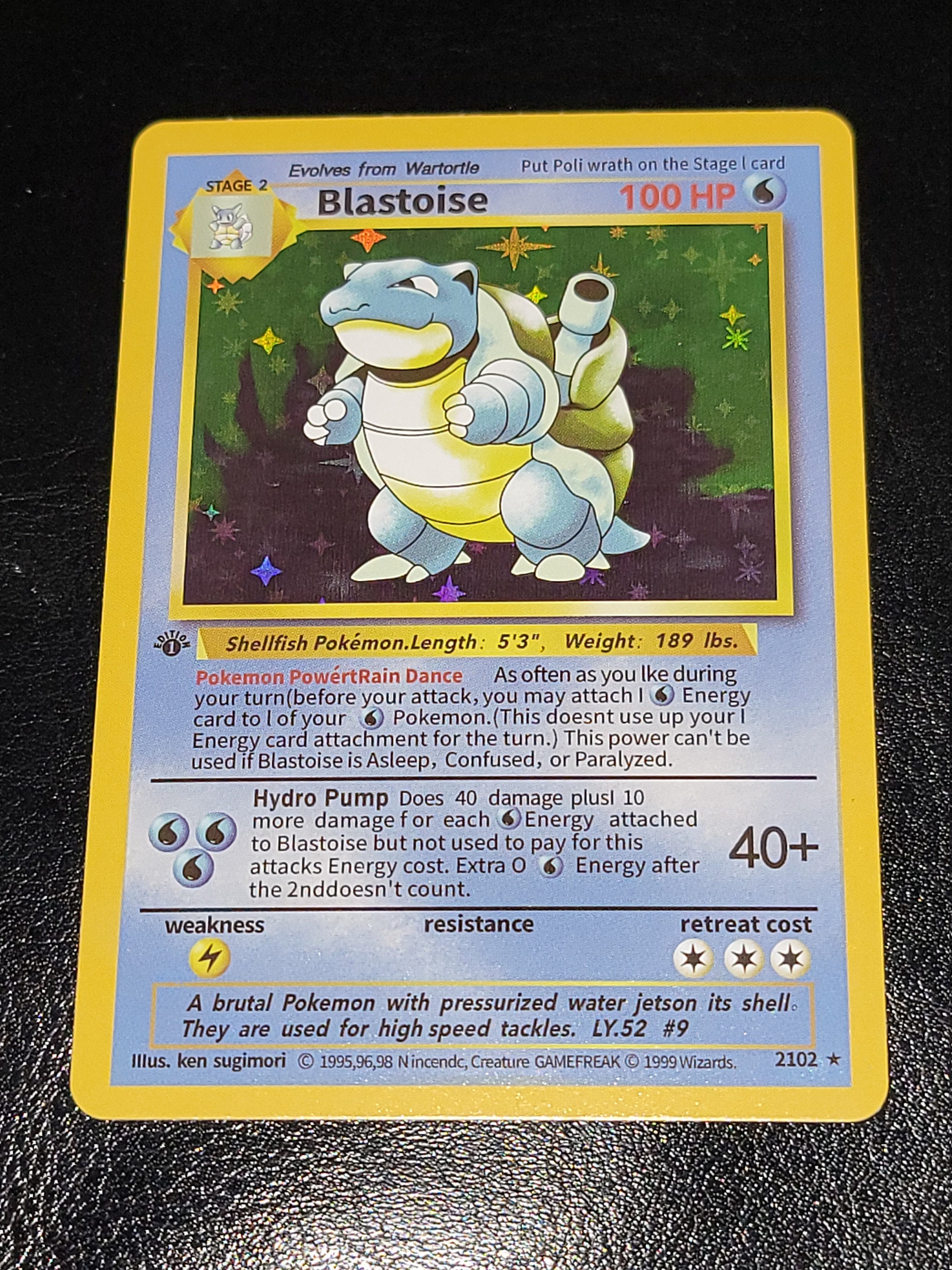 First 1st Edition Holographic Charizard Venusaur Blastoise Etsy