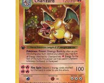 高品質 1st Edition Shadowless Reizard カスタムハンドメイドホロ