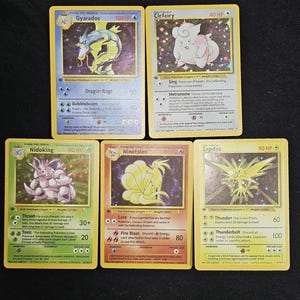 Hoge kwaliteit 1e editie holografische 5 aangepaste handgemaakte Pokemon-kaarten met snelle verzending
