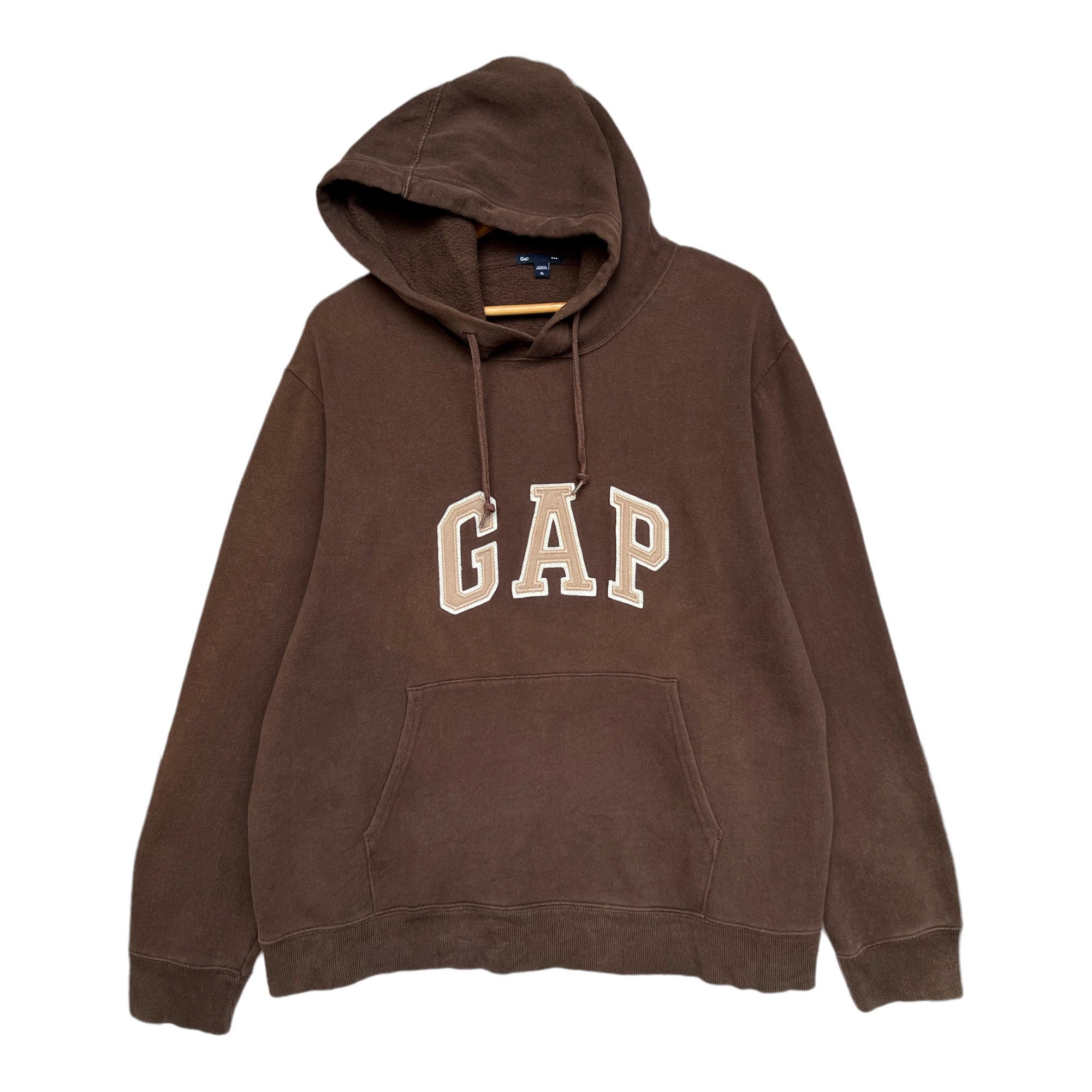 Size XL Vintage Gap Brown Hoodie Gap 