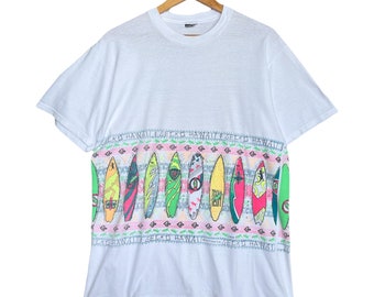 90s GOTCHA 総柄 トータルパターン ボーダー 長袖 tシャツ ロンt | www