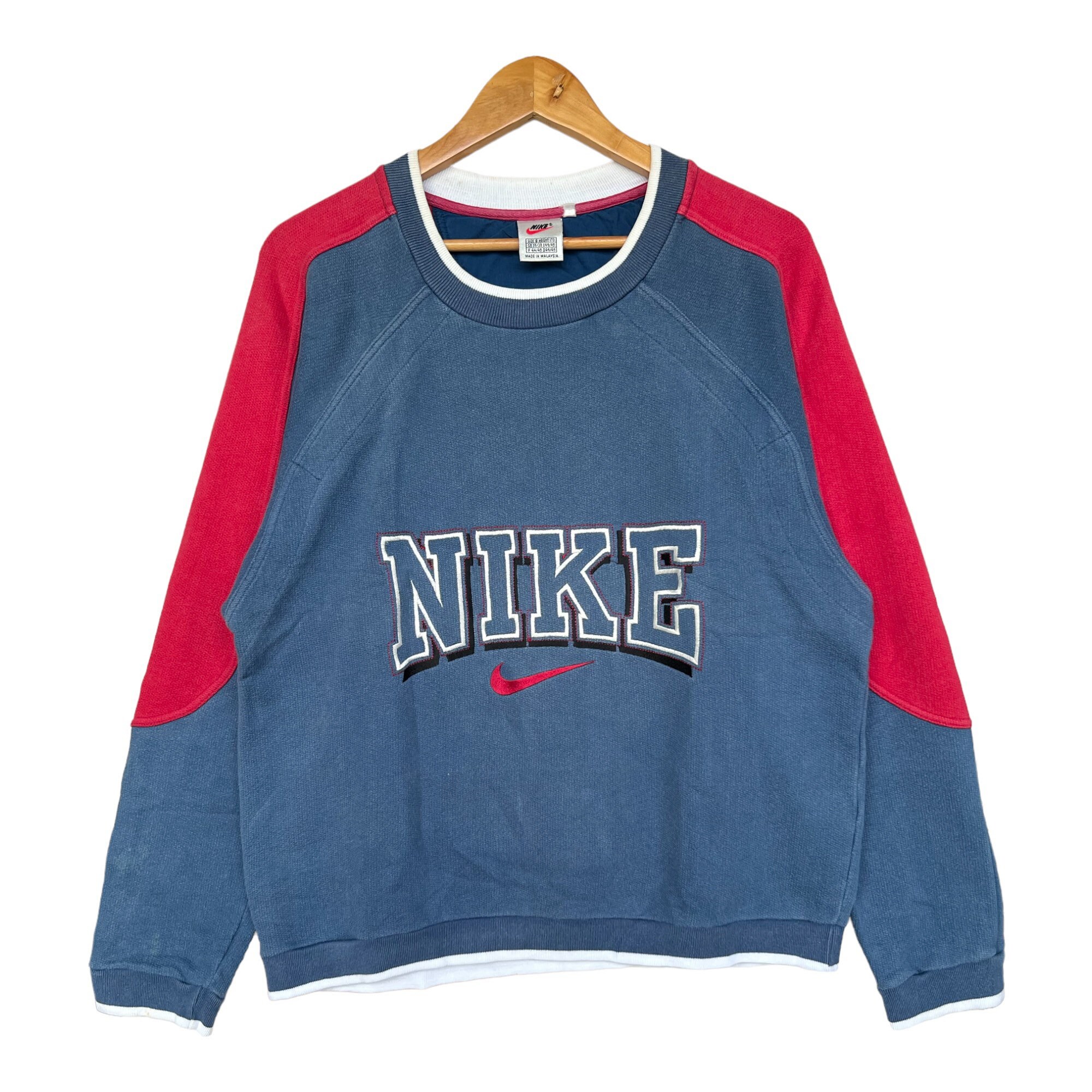 Blue Nike Sweatshirt - Etsy Australia