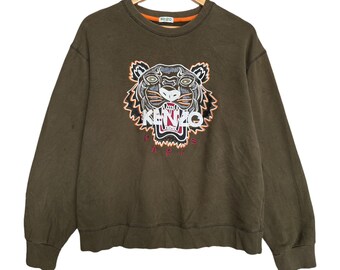 Kenzo Sweatshirt Tiger - Etsy