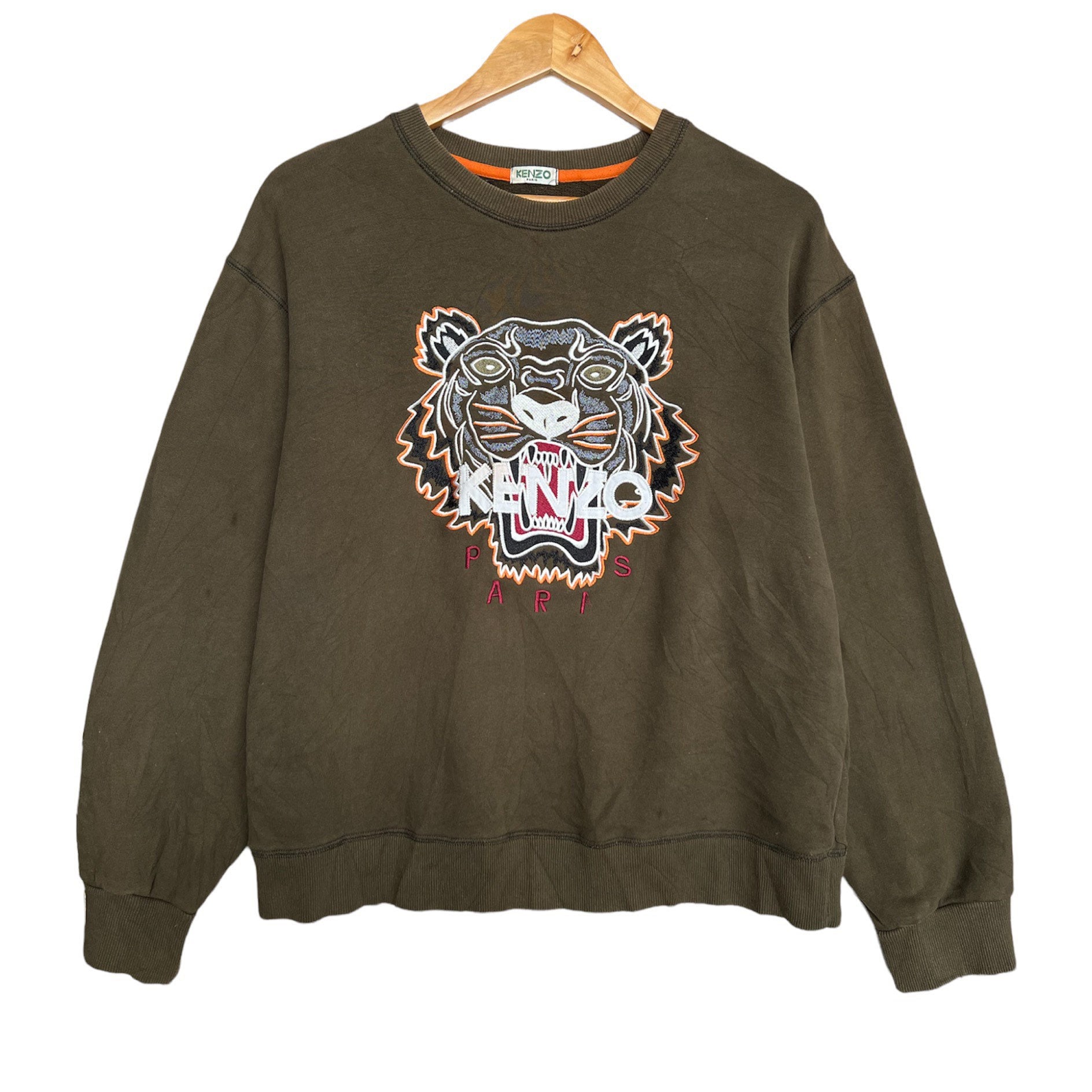 Kenzo Sweatshirt Tiger - Etsy