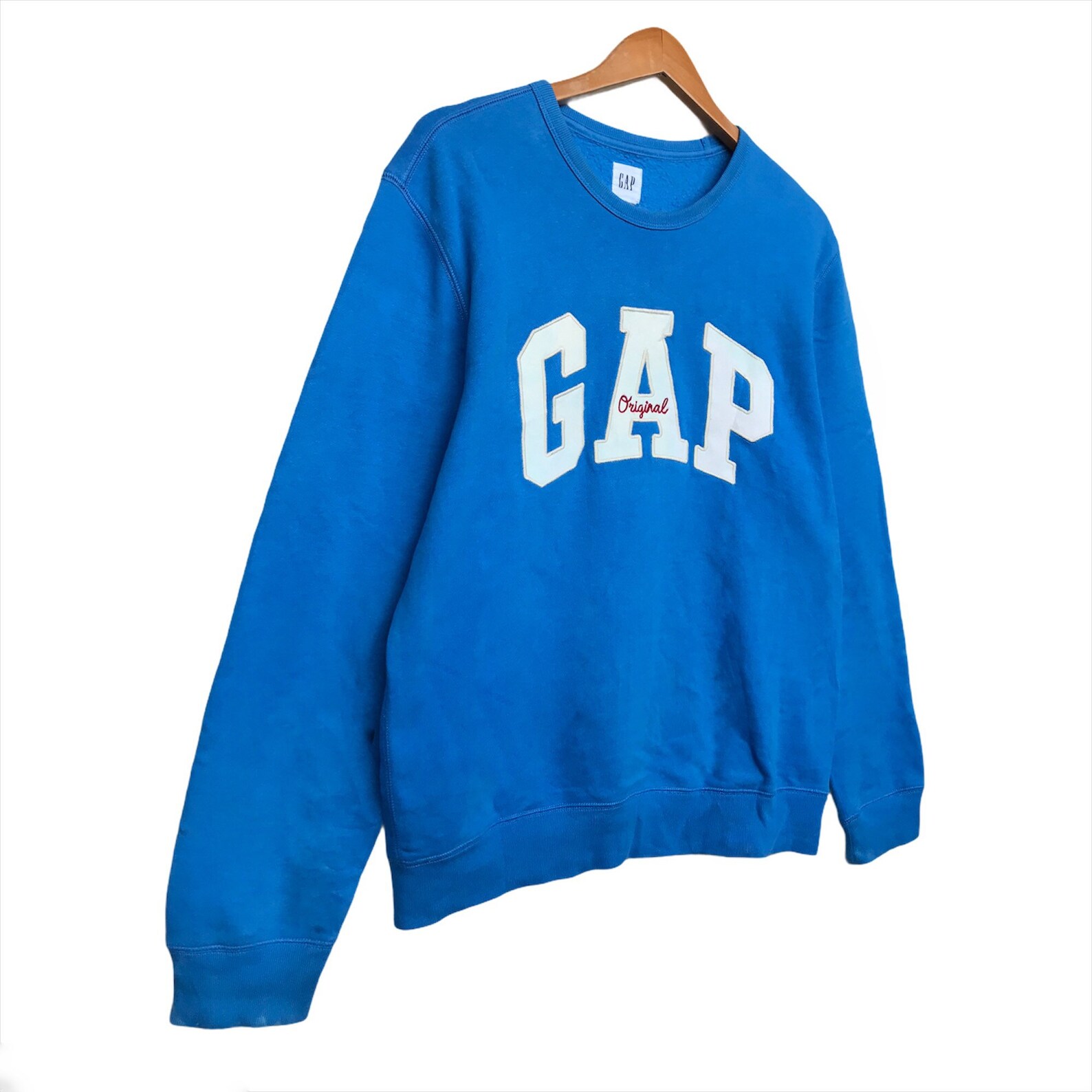 Gap Jumper Gap Crewneck Gap Sweatshirt Gap Baby Blue Size M Etsy