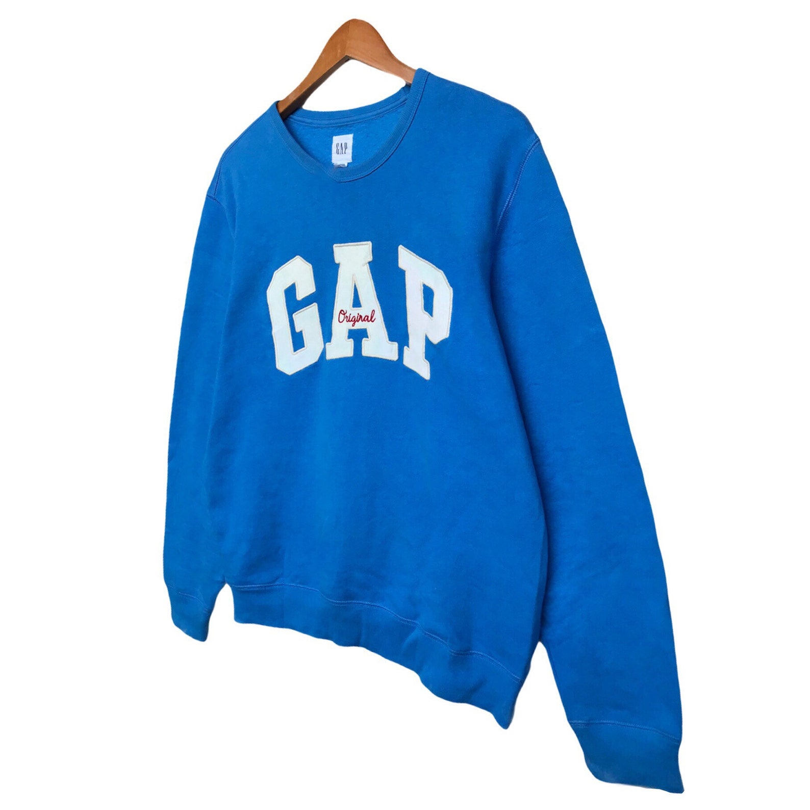 Gap Jumper Gap Crewneck Gap Sweatshirt Gap Baby Blue Size M Etsy
