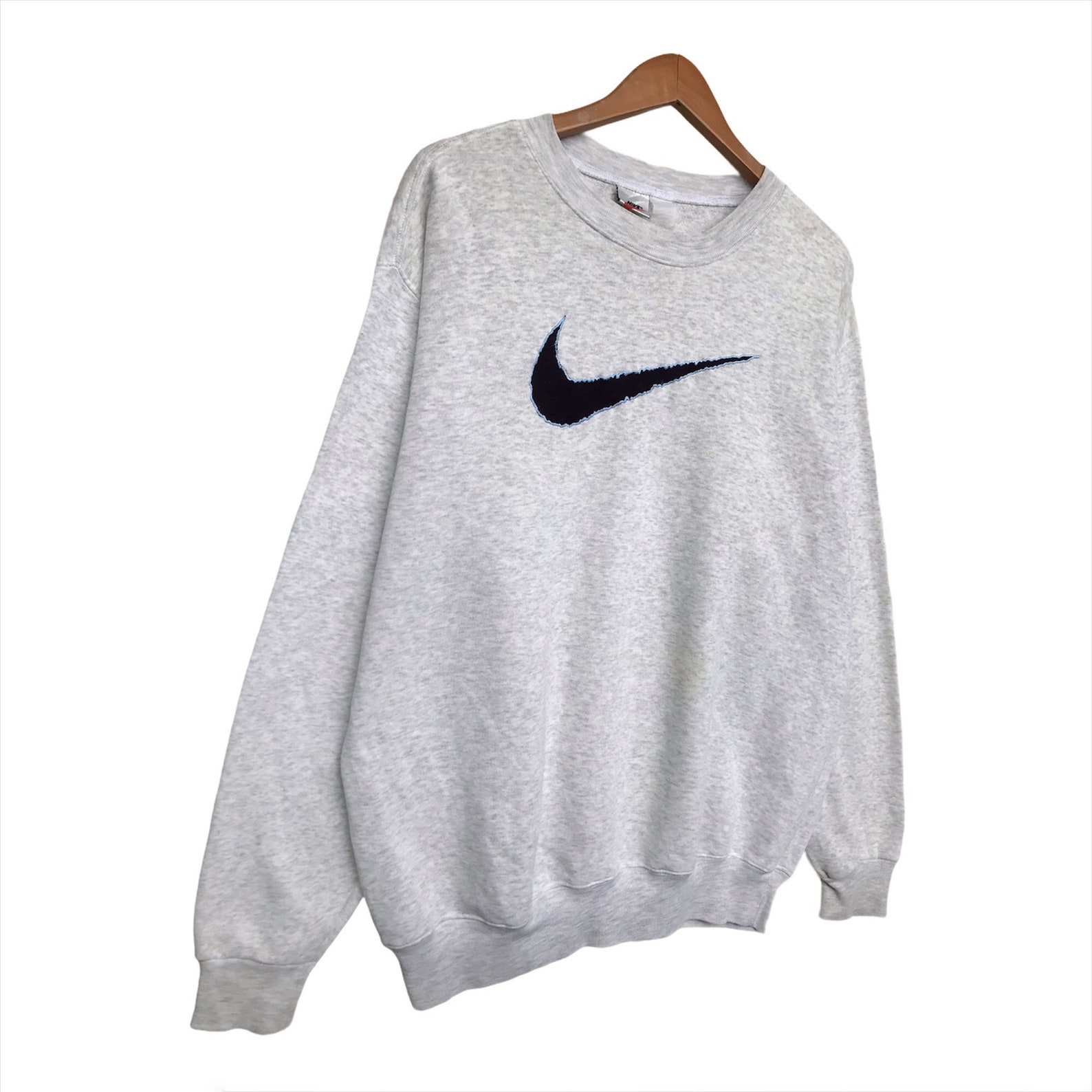 90s Vintage Nike Swoosh Rare Vtg Sweatshirt Jumper | Mood Shop | ASOS Marketplace