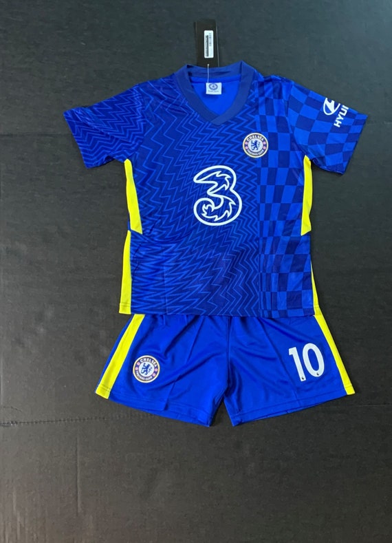 Youth Soccer Jersey Shorts Set Kids Soccer Uniform Pulisic Etsy