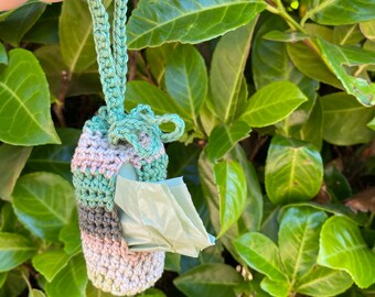 Gehaakte hondenpoepzakjeshouder: katoenen huisdieraccessoire