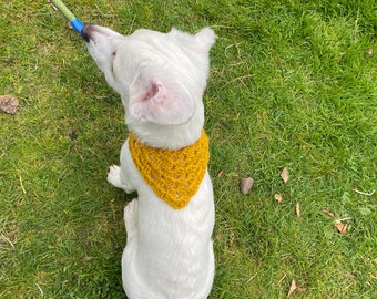 Gehaakte hondenbandana, schattige huisdieraccessoires, meerdere maten