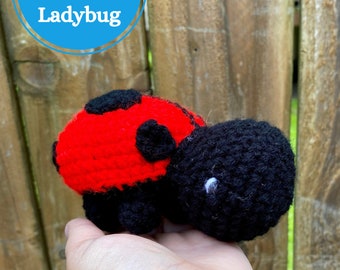 Layla het lieveheersbeestje-haakpatroon, amigurumi (pdf-patroon)